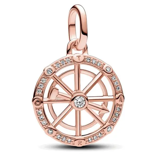 Pandora ME Wheel of Fortune Medallion Charm 783063C01