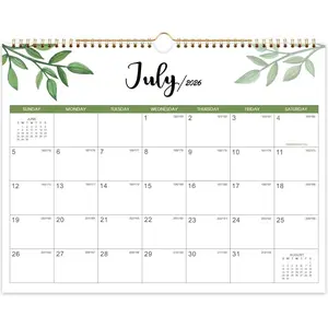 Calendar 2026-2028, 2  Wall Calendar 2026-2028, 14.8'' x 11.5'', JUL. 2026 - JUN. 2028, Large Blocks, 2026-2027 Wall Calendars with Julian Dates
