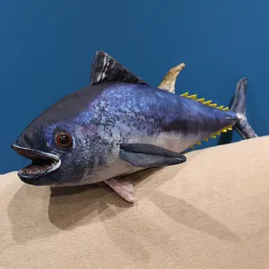 Realistic Swordfish Pillow Cushion, Decorative Comfortable Backrest, Perfect for Sofa Bed Living Room Home Decoration Gift