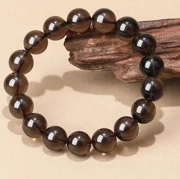 high quality icy obisidian men women crystal bracelet