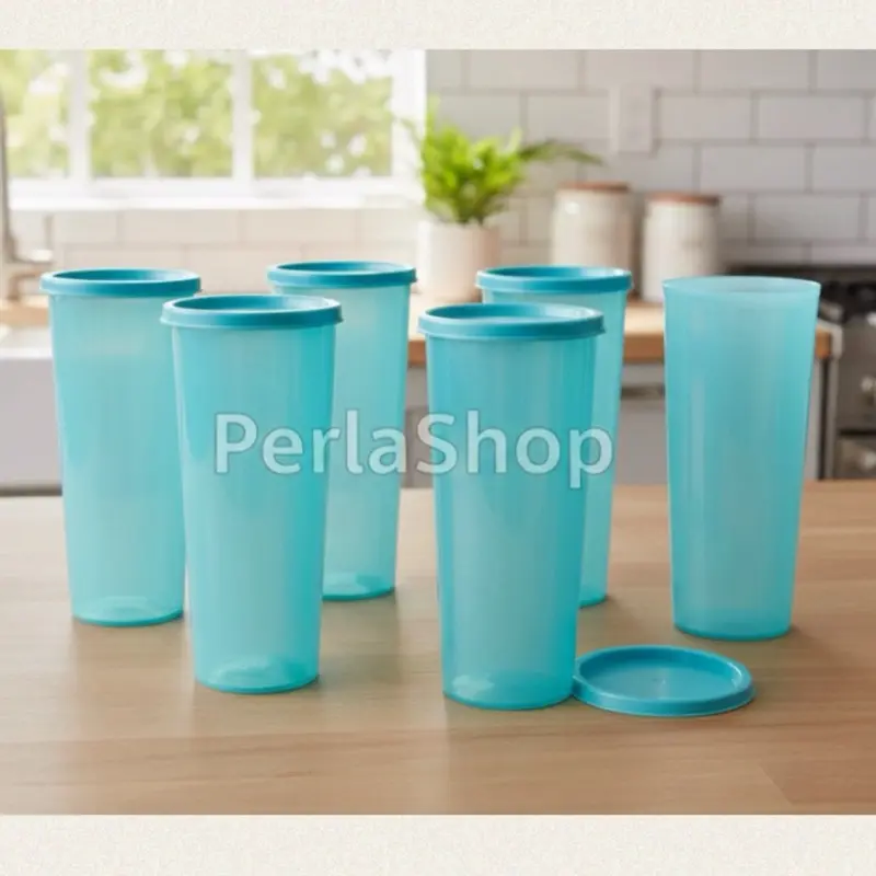 16oz Default Size Reusable Tumbler - Portable Kitchenware Water Bottle for Coffee, Tea, with Mint Seal Beverage Cup, Everyday