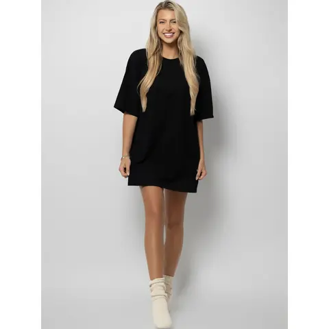 Comfrt | Essential Oversized Tee | Heavyweight Soft Cotton Long T-Shirt