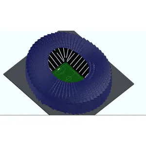 Soccer & Football Stadium Model (S300 - BAAF - 01BA - 01AA)