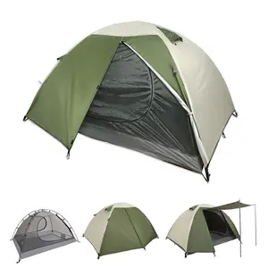2-Person Lightweight Tents for Camping - Double-Layer Waterproof Backpacking Tent with Aluminum Pole, Portable for Hiking & Travel