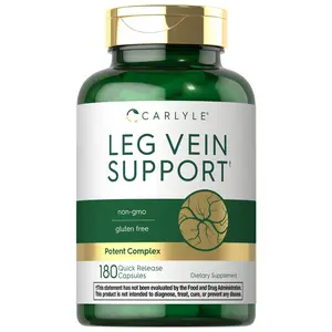 Carlyle Leg Vein Supplement | 180 Capsules | Supports Healthy Vein Function | Non-GMO, Gluten Free