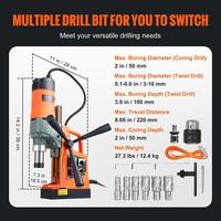 Twist drill and hollow drill 6-Piece Set