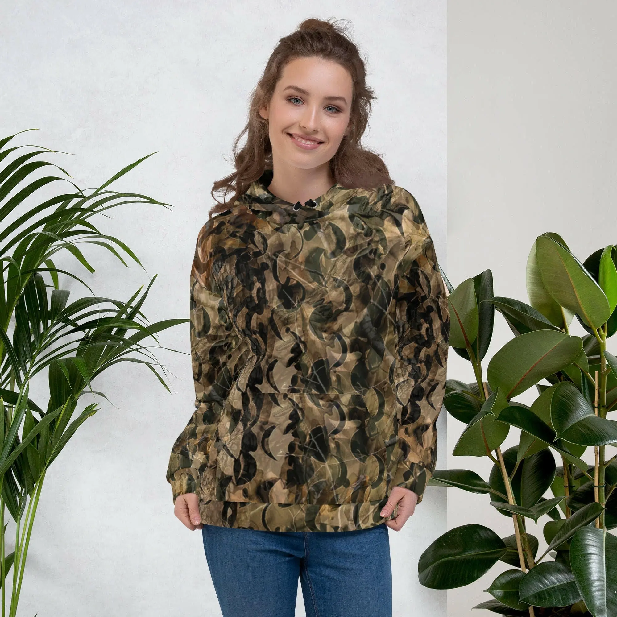Ripped Camo Unisex Hoodie