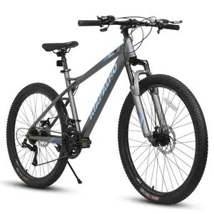 26-Inch Mountain Bike for Adults & Teens – 21-Speed, High-Carbon Steel Frame, Front & Rear Disc Brakes, 26x2.125 Tires