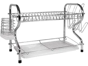 Better Chef 16-inch 2 Level Dish Rack Better Chef 16-inch 2 Level Dish Rack