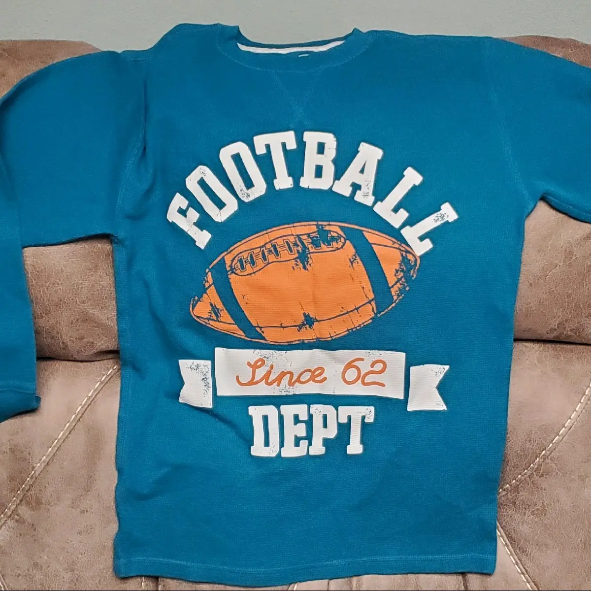 Faded Glory Football Sweater Size Youth Large 14/16