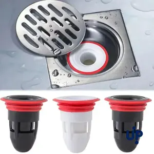 Universal Bullet Floor Drain Stopper, Efficient Anti-odor Deodorization Core, Sewer Pipe Pest & Smell Blocker, Practical Plumbing Accessory for Bathroom Kitchen Toilet