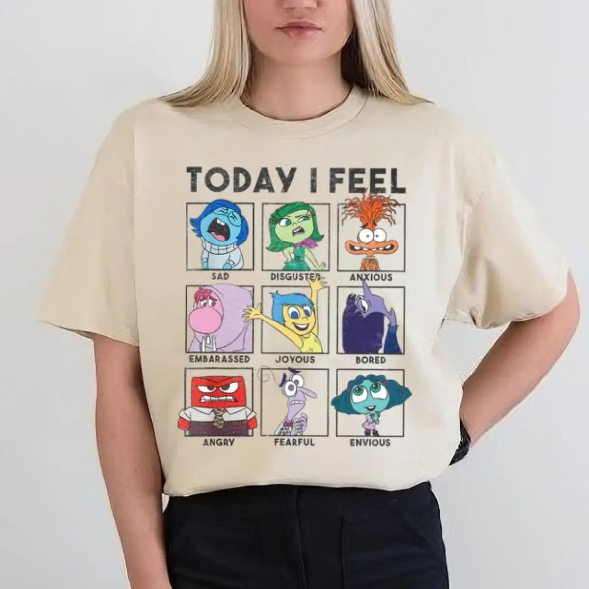 Today I Feel Emotion Shirt, Inside Out 2 Shirt, Therapy Shirt, Gift For Fan