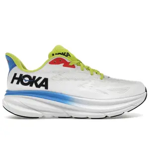 Hoka One One Men's Clifton 9 Blanc De Blanc Virtual Blue, from StockX