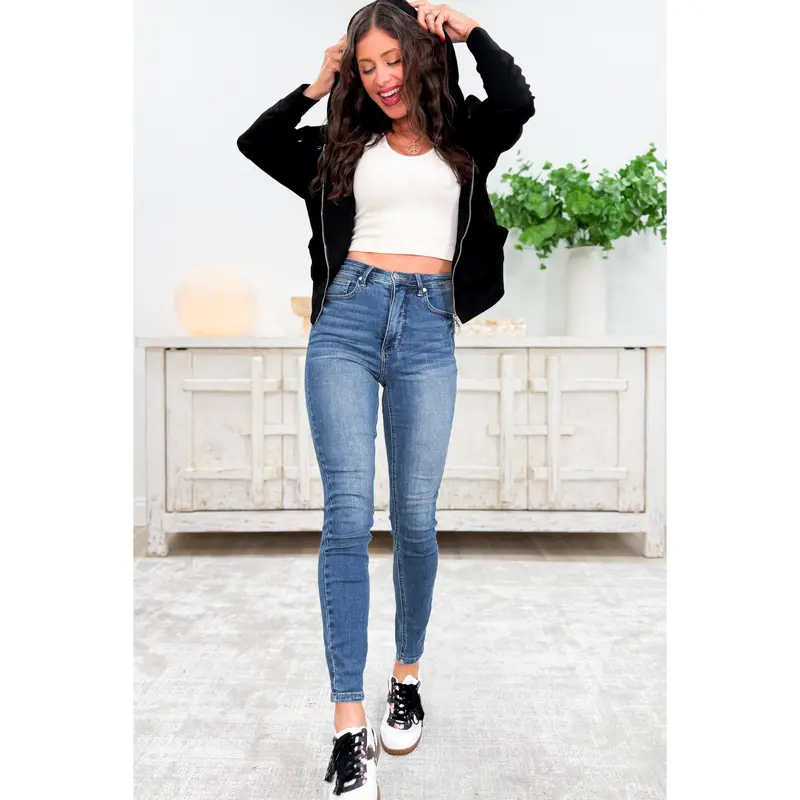 Tummy Tuck By Judy Blue - High Rise Tummy Control Skinny Jeans