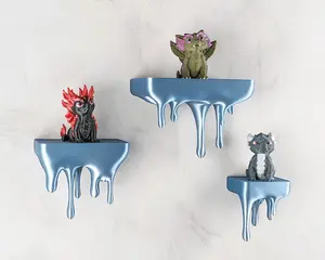 Melting Shelf - 3D Printed Wall Mount