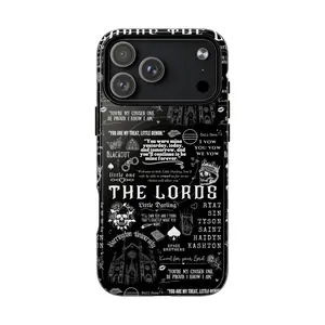 LORDS Series Phone Cases — Shantel Tessier Merchandise | Barrington Uni Theme | "Morally Grey" Dark Romance Style | Compatible with iPhone 11 through 17 Pro Max/Plus Series, and Samsung Galaxy S23 through S25 Series