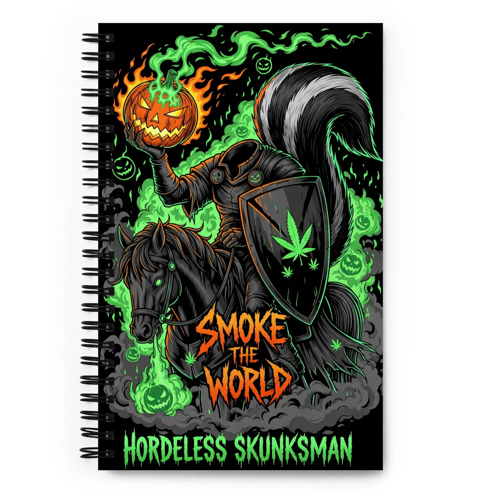 Hordless Skunksman Spiral Notebook