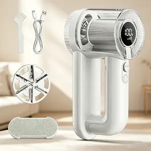 Fabric Shaver Rechargeable, 3-Speed LED Fabric Shaver, 2-in-1 Rechargeable Lint Remover for Clothes, Couch and Blanket