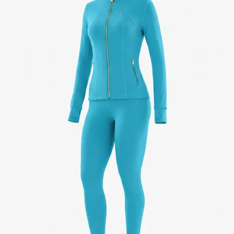 Uncia Active Women's Buttery Soft Slim Fit  Stretch Sports Sweat Suit - Training Wear with Leggings & Women's Tops, Gym Stuff for Back to School Workouts,outdoorfun
