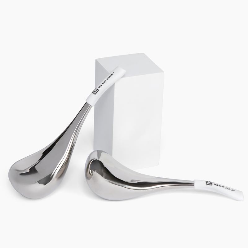 Cryo-Ice Massage Sticks, Ice Globes for Face, Facial Cooling & De-Puffing, Cryo Sticks for Redness Reduction & Skin Sculpting, M3 Naturals, 2ct