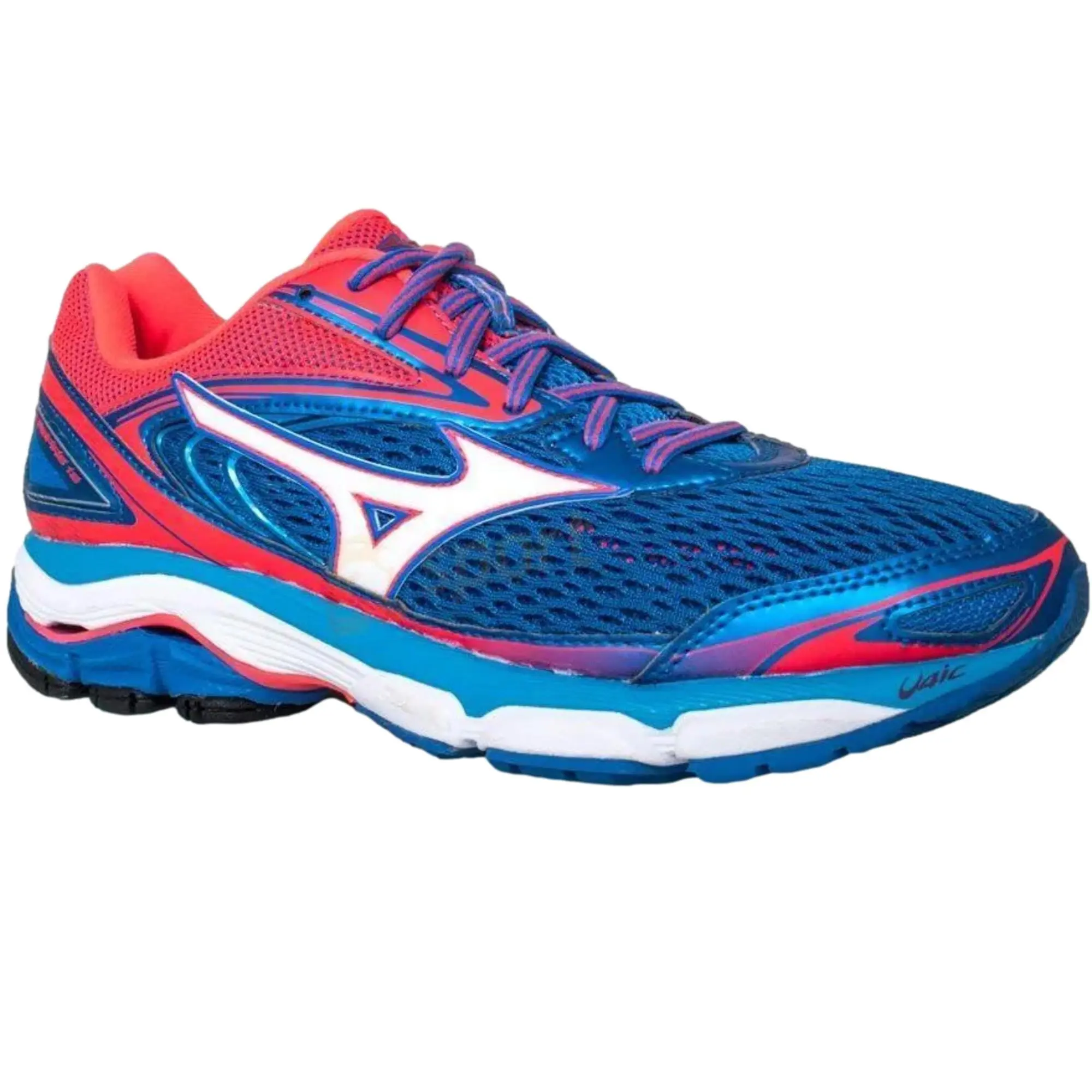 Mizuno Wave Inspire 13 Blue / White / Pink  J1GD174401 Women's