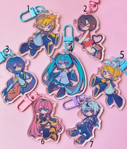 Vocaloid - 3 inch Acrylic Charms/Keychains, Gift kid