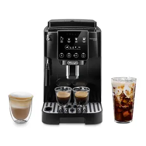 DeLonghi Magnifica Start Espresso Machine with Manual Milk Frothing Black ECAM22022B
