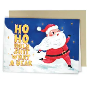 9-Piece Rude Greeting Set, Worst Christmas Cards Ever, Funny Holiday Card Collection, Fun Party Cards, Perfect for Humorous Seasonal Greetings