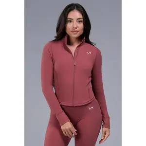 Tempo Cropped Zip Up Jacket