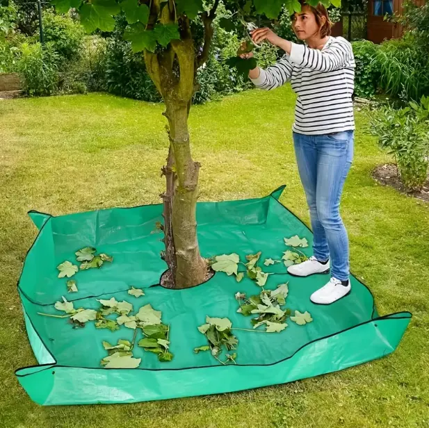 Gardening Repotting Mat, Waterproof Thickened Plant Transplant Pad with Raised Edge, Mess-Free Soil Changing Tarp for Indoor Outdoor, Pet Grooming Multi-Use