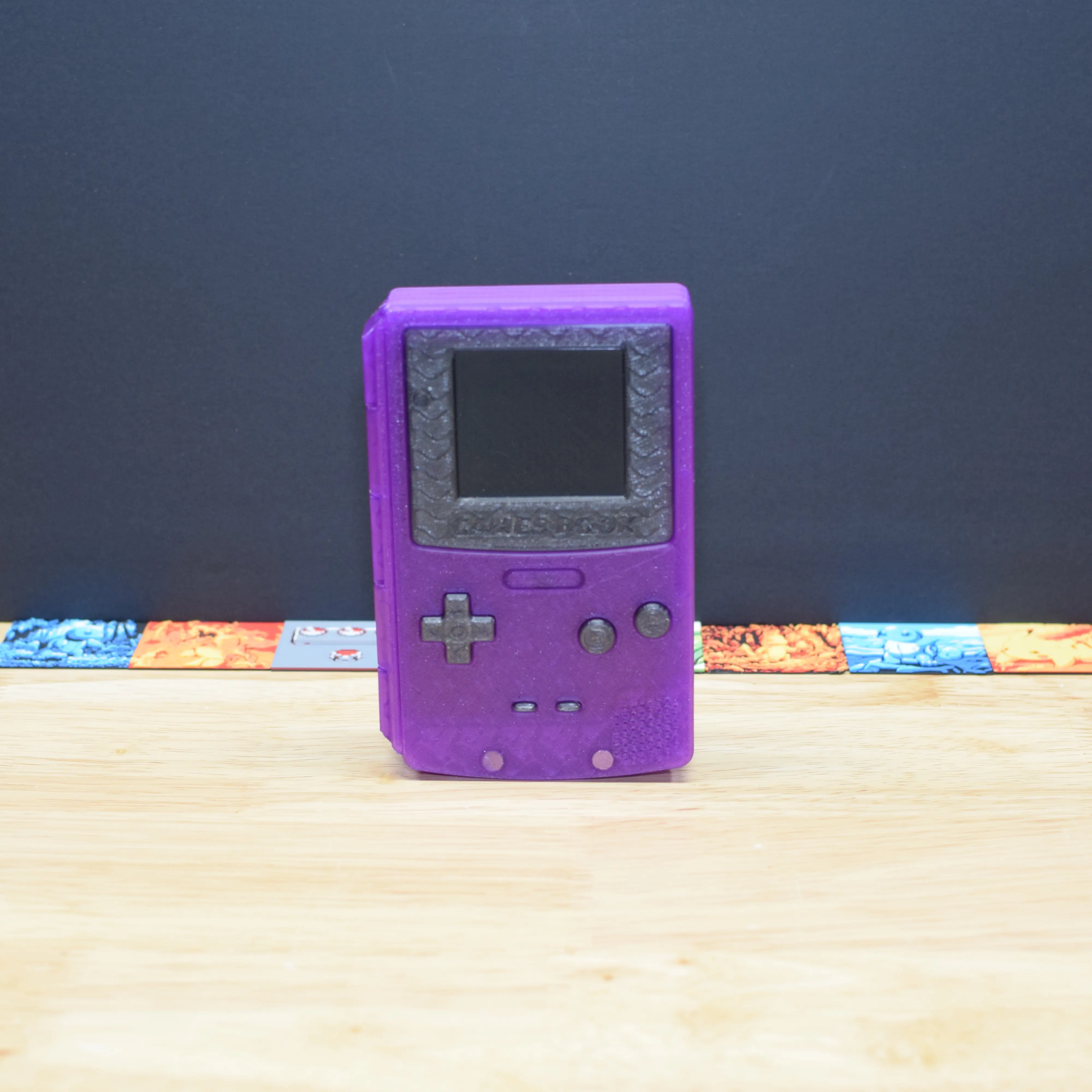 Retro Handheld Folding Game Case | 3D Printed Switch Cartridge Storage & Organizer