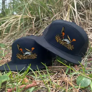 Embroidered Upside Down Duck Camouflage Snapback Hat Funny Duck Hunting Cap Waterfowl Hunter Camo Hat Adjustable Trucker Hat Outdoor Hunting Gear Gift for Duck Hunters Men Women Funny Camo Hat Stylish Hunting Accessories