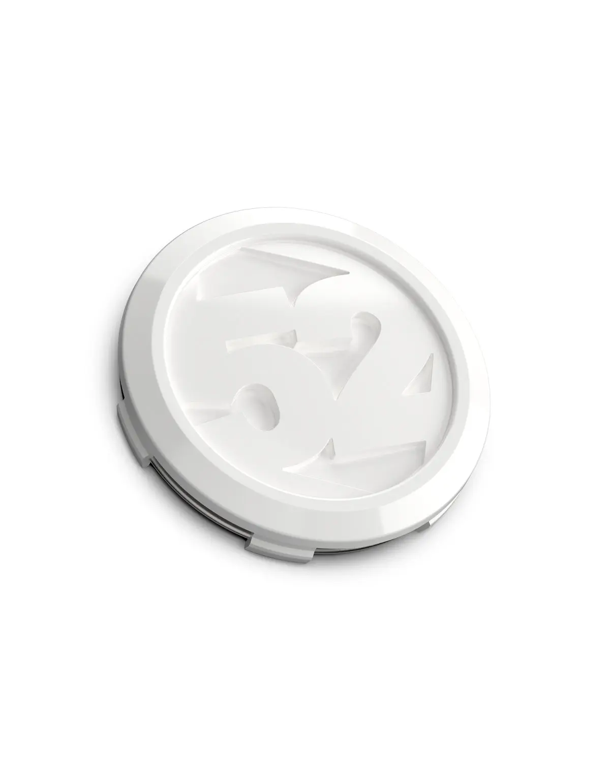 87mm HD Cap _ Classic White