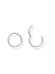 20G/18G 316L Stainless Steel Nose Rings Hoops Hinged Septum Rings Clicker Lip Ring Hypoallergenic Tragus Helix Cartilage Daith Rook Earring Body Piercing Jewerly for Women Men Nose Piercing Jewelry