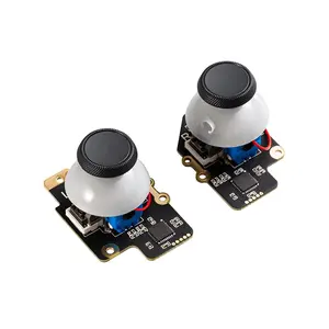 Analog Joystick For Steam Deck LCD (Type A&B), Hall Effect No Drift Electromagnetic Thumbstick Replacement, No Soldering, One-Key Calibration, Right & Left Repair Kit with Caps(Not Fit OLED)