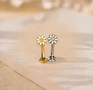 Titanium Belly Button Ring • Belly Ring Piercing • Rook Earring • Eyebrow Piercing • Navel Piercing Jewelry • Gift for Her