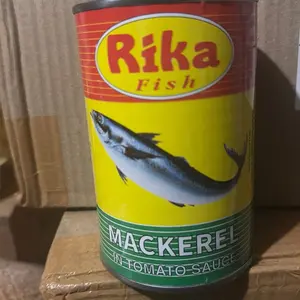 Rika Fish Mackerel in Tomato Sauce - Premium Quality Canned Fish for Versatile Cooking