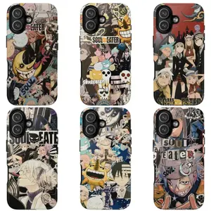 Soul Eater Anime Phone Case Collection, Suitable for iPhone 17-11 Pro Max/Plus and  Samsung Galaxy S23-25