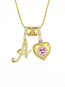 18K gold custom-made A-Z letter style necklace is a beautiful and exquisite gift suitable for occasions such as Valentine's Day, weddings, birthdays, etc. It is imbued with religious significance, waterproof, and free of allergenic components.