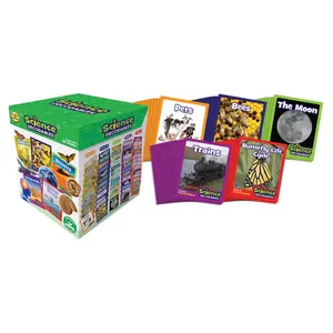 212 MAIN Junior Learning Science Decodables Non-Fiction Boxed Set, Preschool Learning Book, Science Book for Grade PK+, Multi-Color Learning Materials
