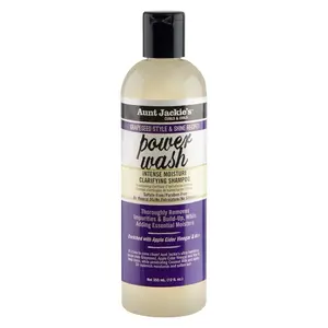 Power Wash Intense Moisture Clarifying Hair Shampoo, Grapeseed, Apple Cider Vinegar and Aloe