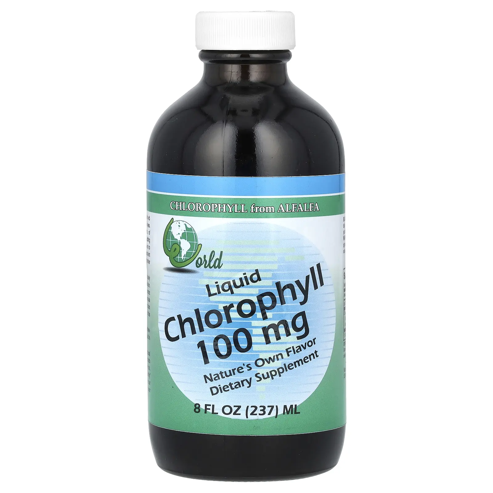World Organic Liquid Chlorophyll, 8 fl oz (237 ml)