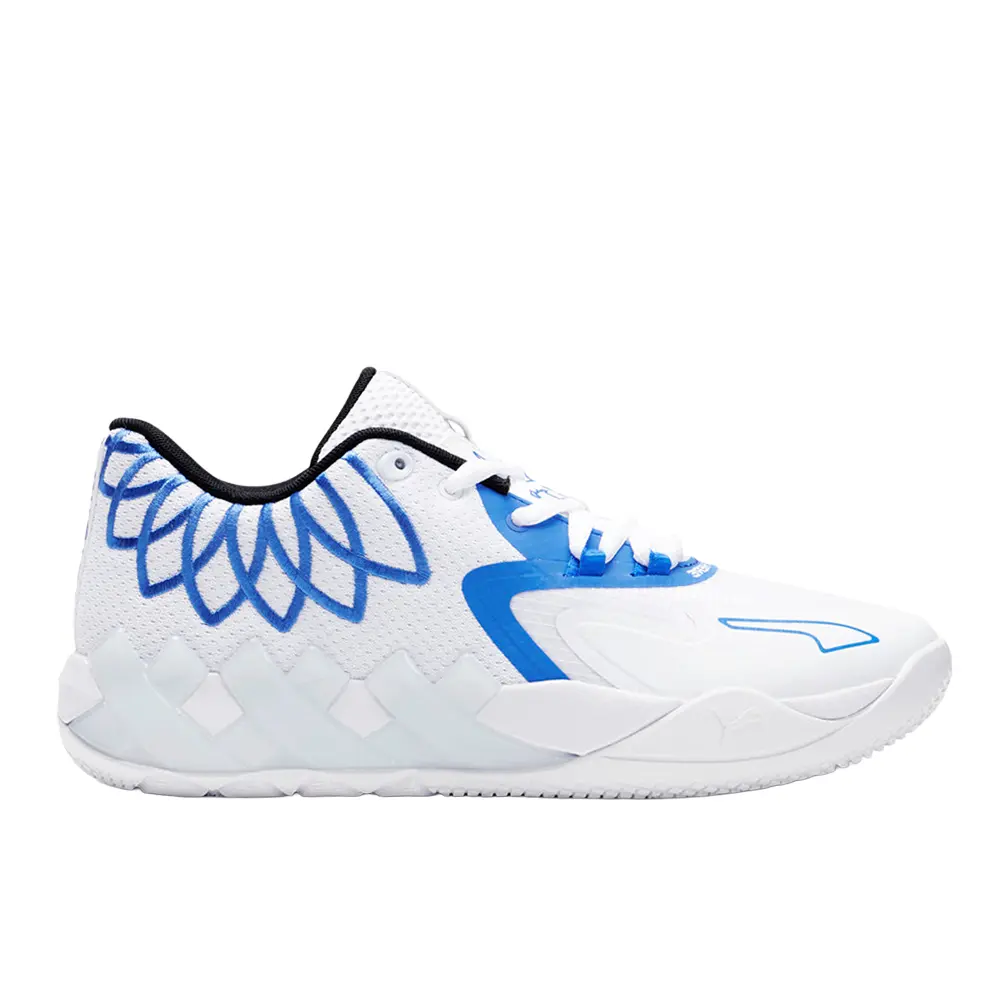PUMA Mens X Lamelo Ball Mb.01 Lo Basketball Sneakers Shoes - White