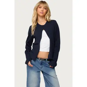 Jenie Split Front Knit Cardigan Jenie Split Front Knit Cardigan