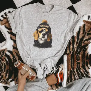 Vintage Saints Football Short Sleeve Cotton Graphic Tee