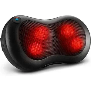 Massage Pillow with Heat, Shiatsu Back and Neck Massager, Ultimate Comfort for Neck and Back Relief