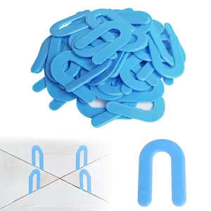Tile Leveling System Tile Spacers 1/16 Inch,500PCS Horseshoe Shim,U Shape Plastic Shims for Various Types Floor Wall