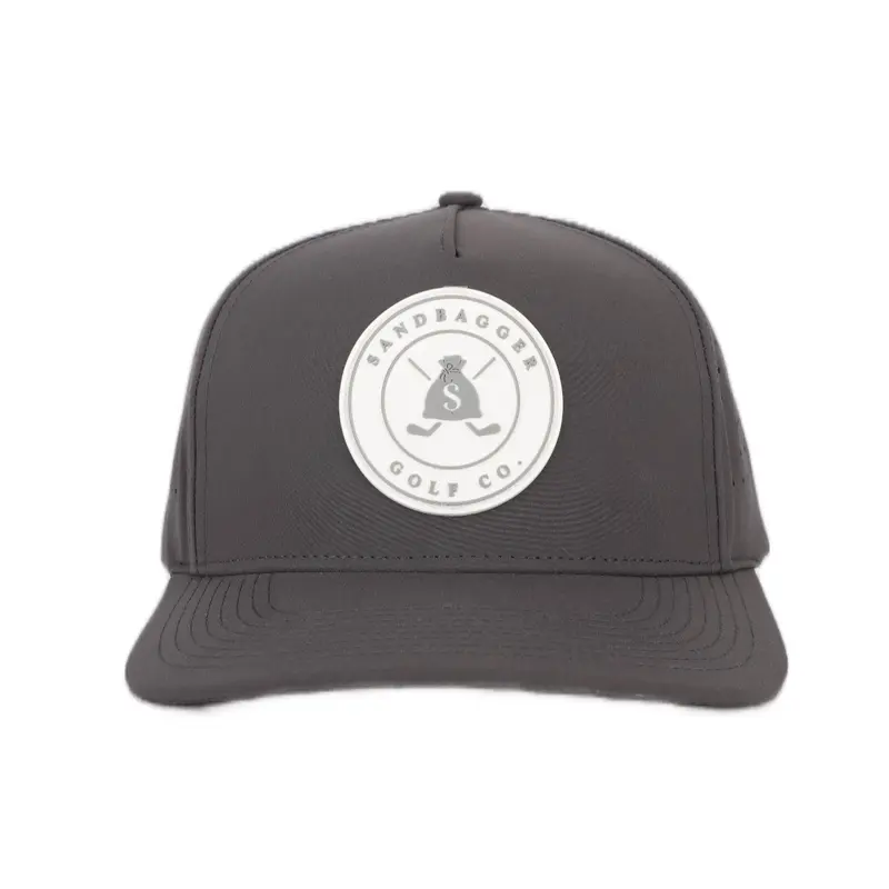 Charcoal Gray Golf Hat for Men and Women