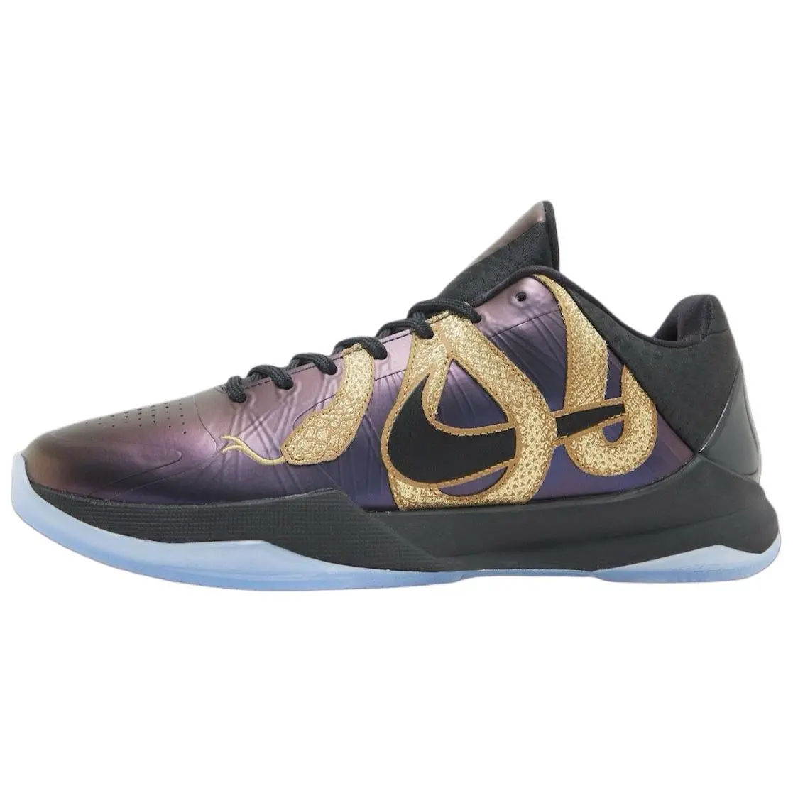 Nike Kobe 5 Protro Year Of The Mamba Eggplant Stylish Comfortable Durable Non-slip Low Top Basketball Shoes Men's IB4481-500