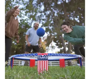Spikeball Weekender USA Set Volleyball & 4 Square Game